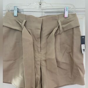The Limited High Waist Tan Shorts